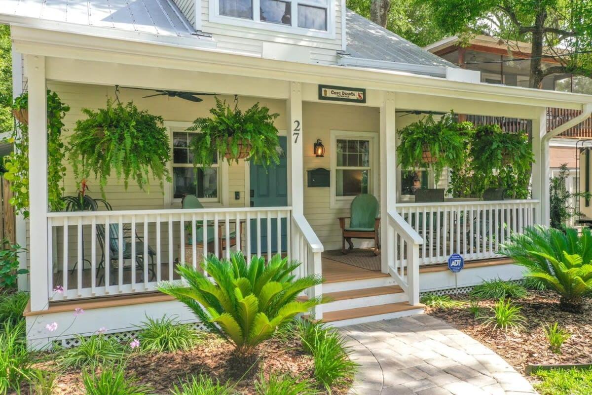 Villa Casa Desoto - Luxury Downtown Oasis St. Augustine Exterior foto